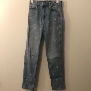 Hollister daisy mom jeans
